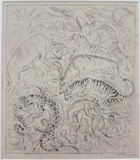 Erbsünde (Original Sin) | Walther Klemm (German, 1883-1957) | c.1919