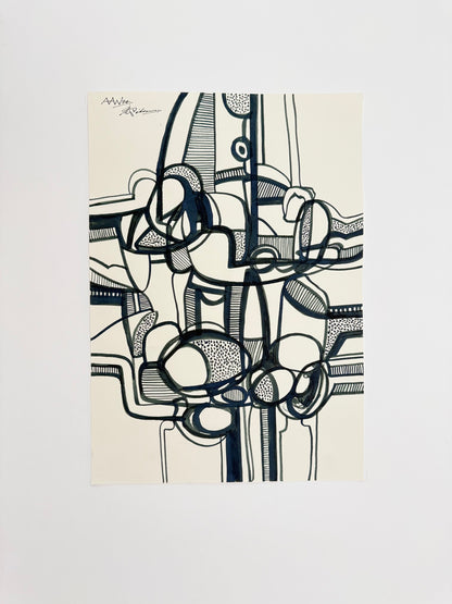 Monochromatic Original Artwork No.245 - ARTHUR ALLAN WILSON, Scottish | 1944-2024