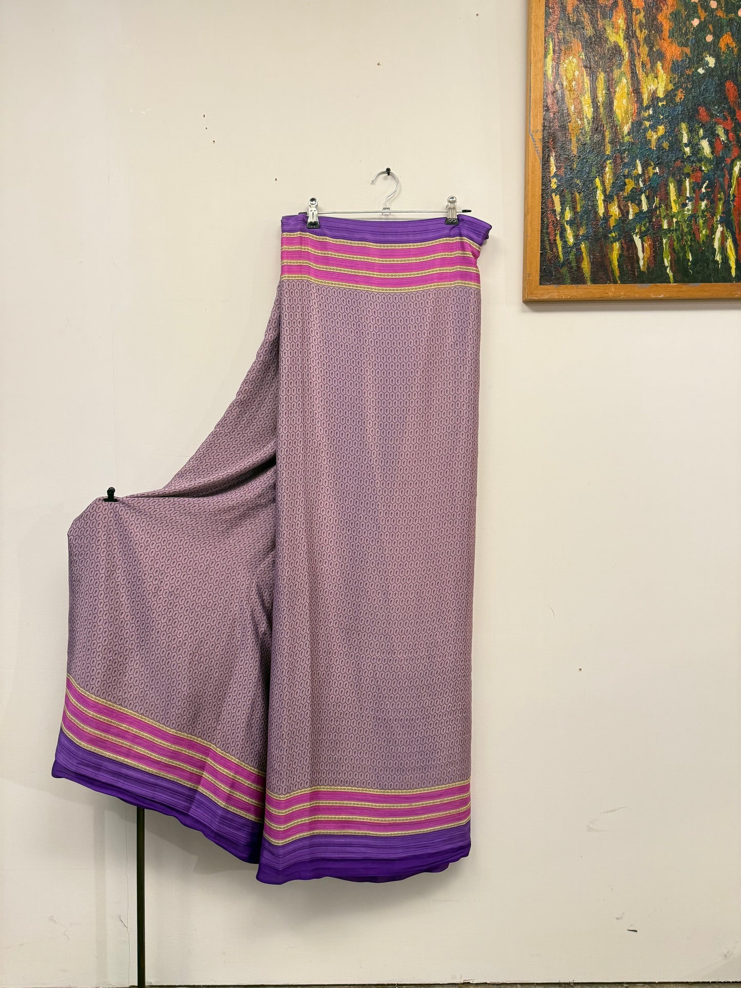 Vintage Pure Silk Saree Fabric