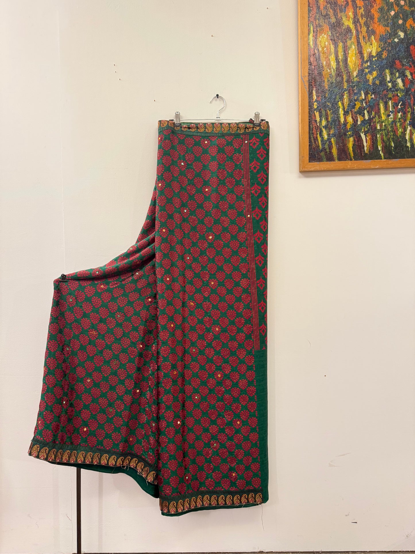 Vintage Pure Silk Saree Fabric