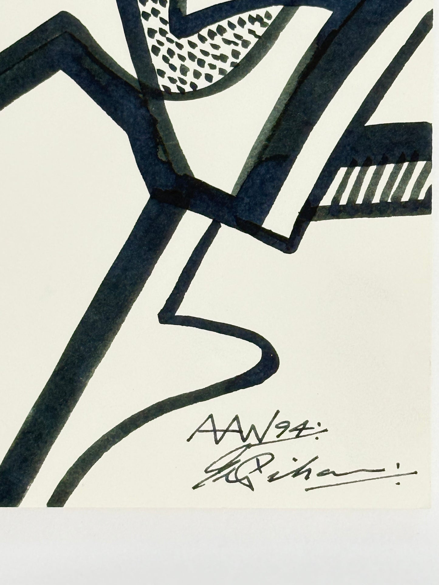 Monochromatic Original Artwork No.243 - ARTHUR ALLAN WILSON, Scottish | 1944-2024