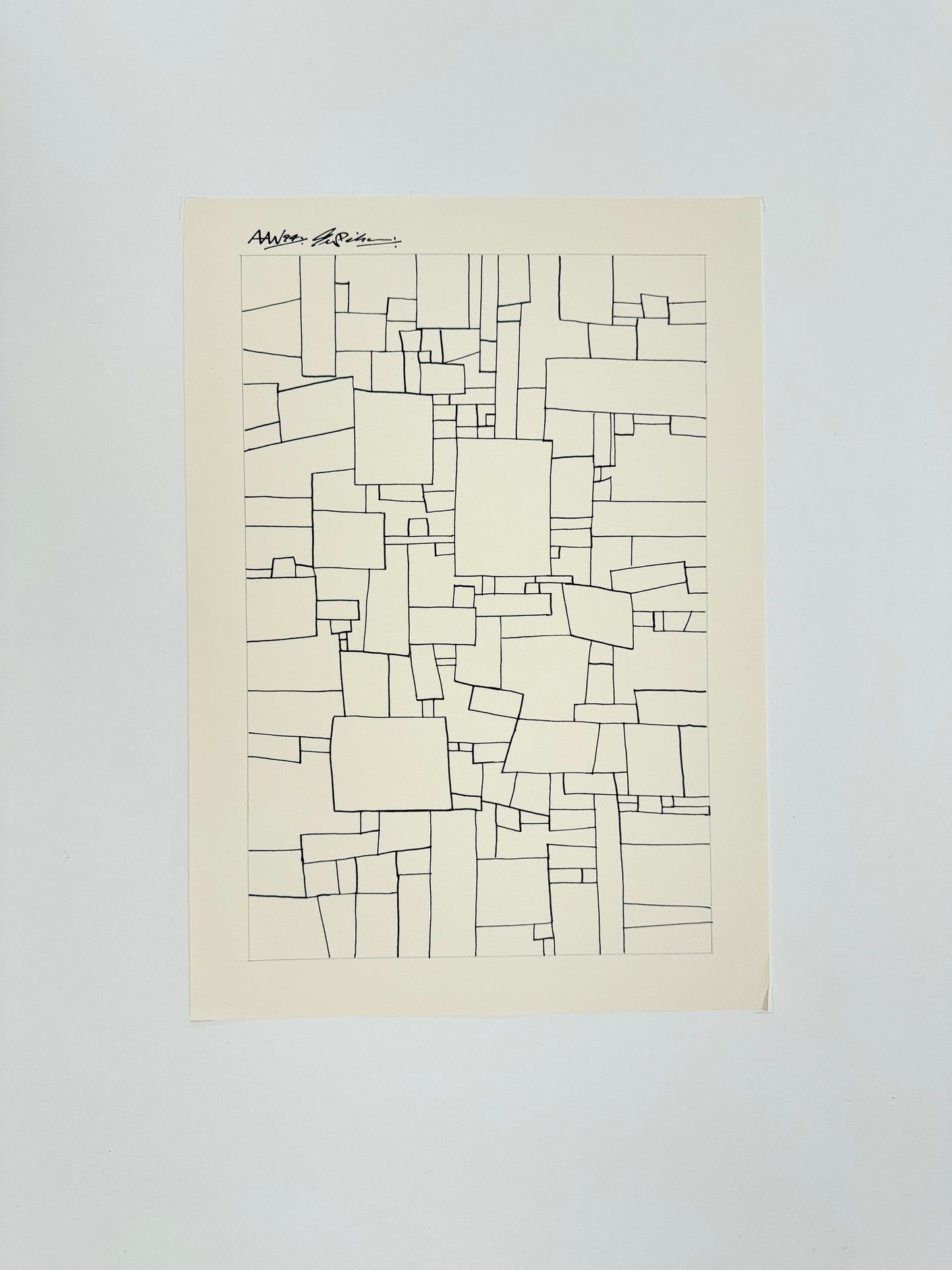 Monochromatic Original Artwork No.203 - ARTHUR ALLAN WILSON, Scottish | 1944-2024