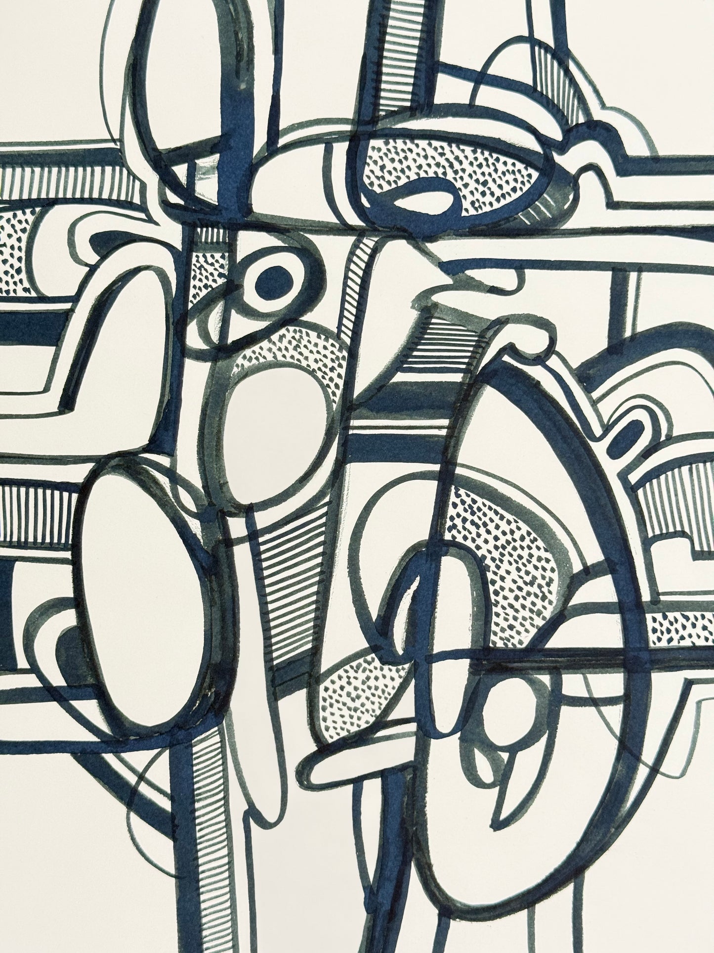 Monochromatic Original Artwork No.247 - ARTHUR ALLAN WILSON, Scottish | 1944-2024
