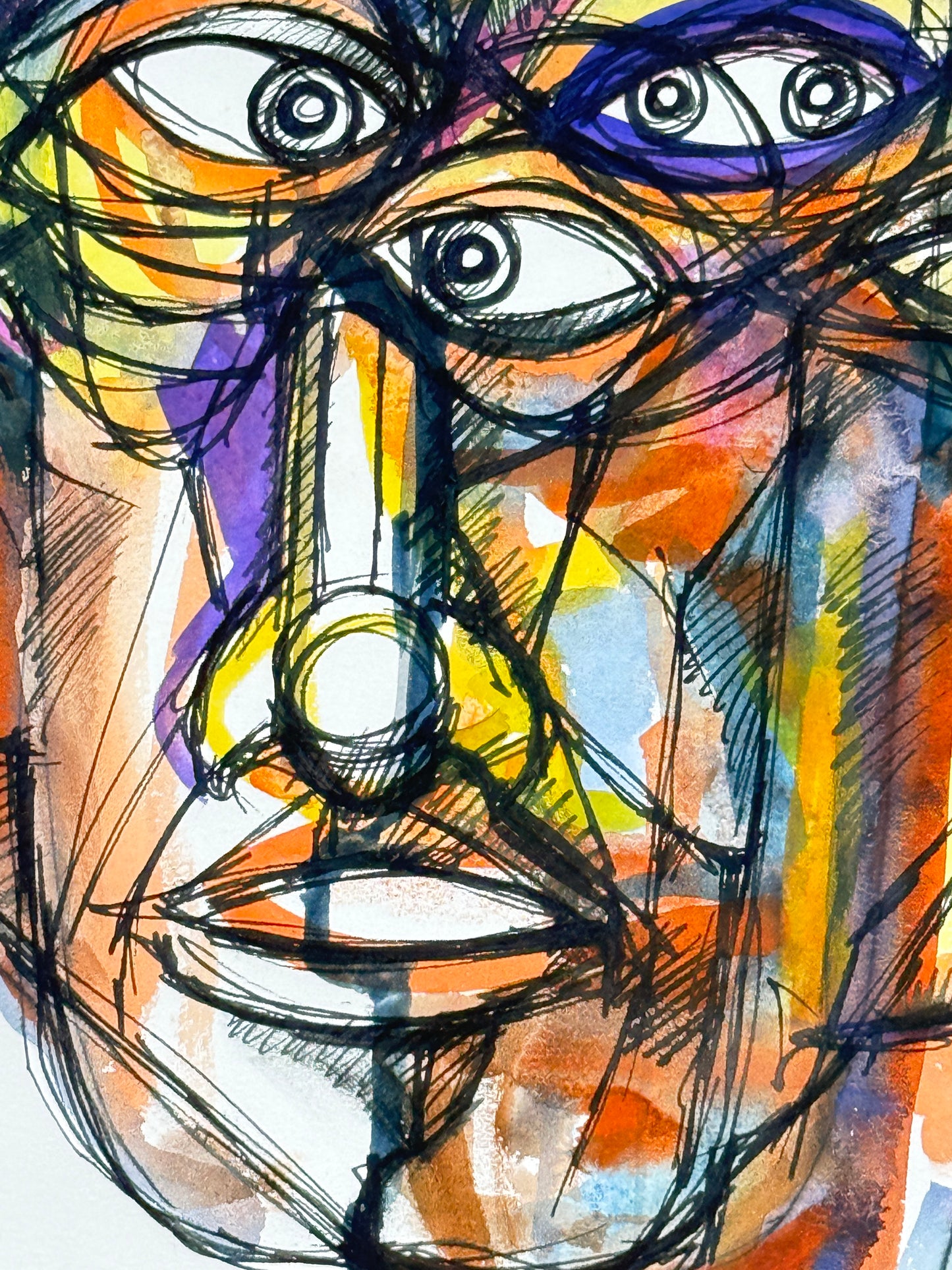 Colour Wash Original Artwork No.401 - ARTHUR ALLAN WILSON, Scottish | 1944-2024