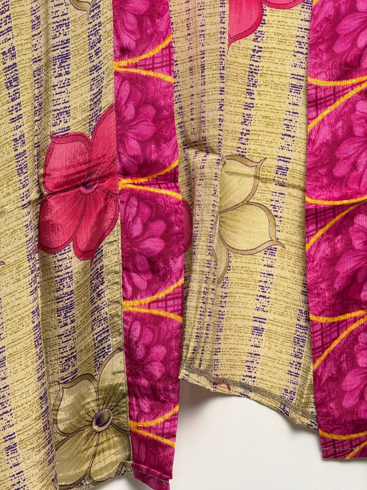 Vintage Saree Silk Shrug Blouse