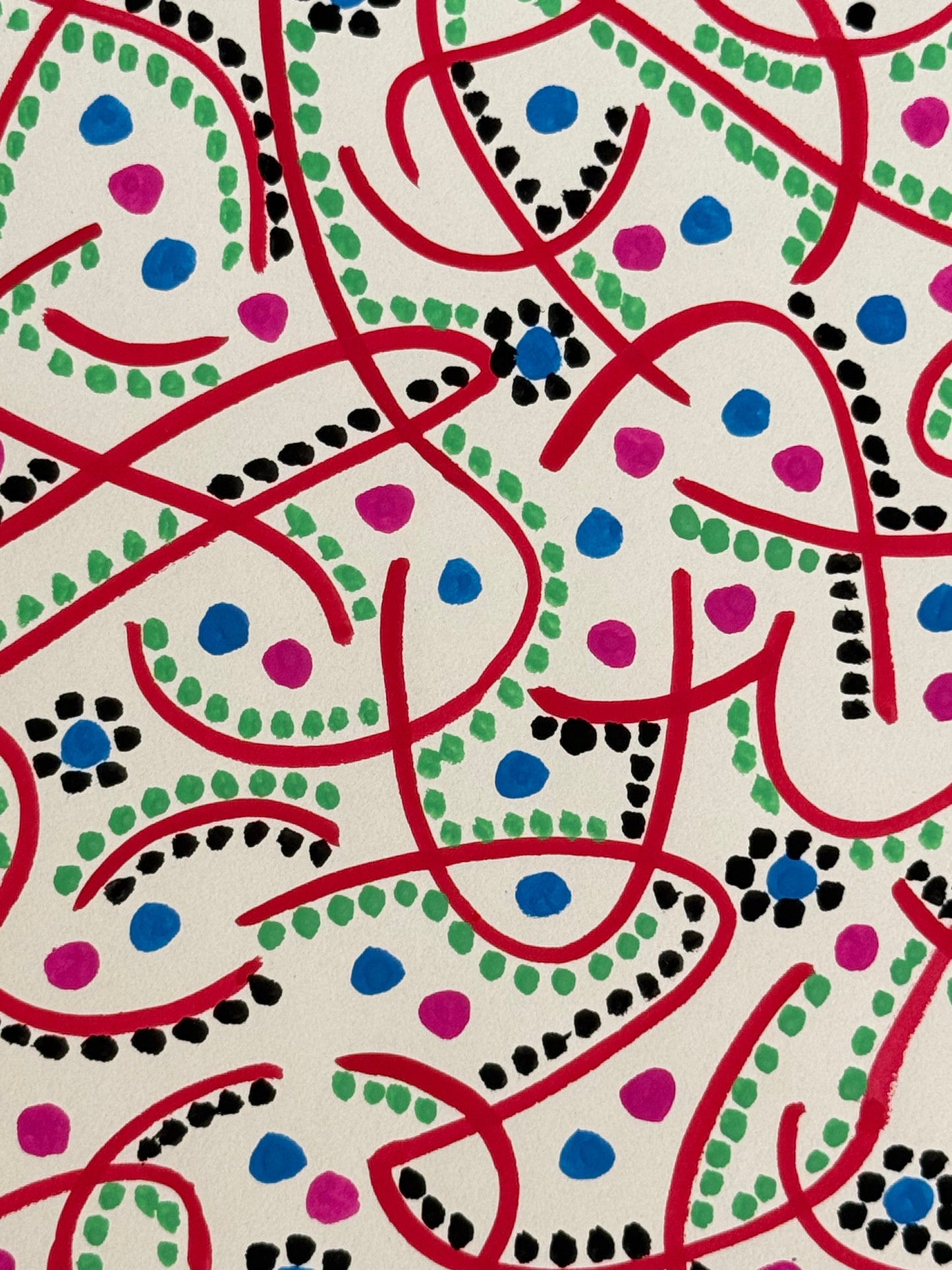 Pointillist Ink on Paper Original Artwork No.24 - ARTHUR ALLAN WILSON, Scottish | 1944-2024
