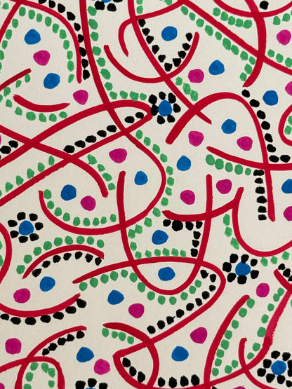 Pointillist Ink on Paper Original Artwork No.24 - ARTHUR ALLAN WILSON, Scottish | 1944-2024