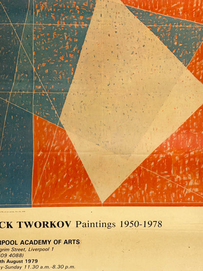 JACK TWORKOV Paintings 1950-1978, Liverpool Academy of Arts | Art Poster