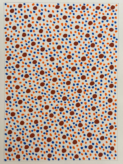 Pointillist Ink on Paper Original Artwork No.37- ARTHUR ALLAN WILSON, Scottish | 1944-2024