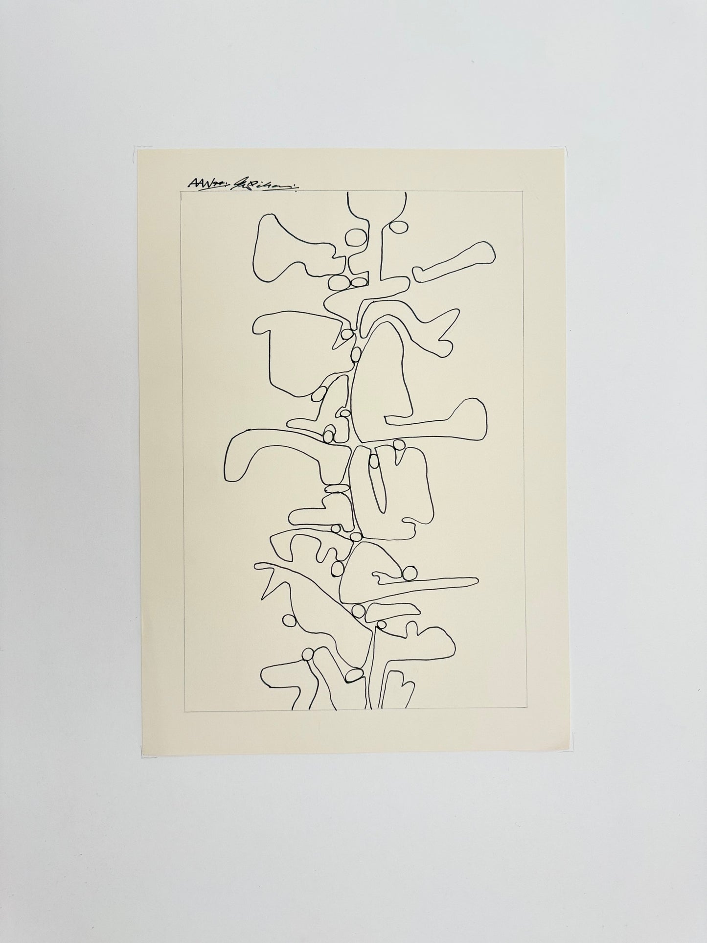 Monochromatic Original Artwork No.210 - ARTHUR ALLAN WILSON, Scottish | 1944-2024