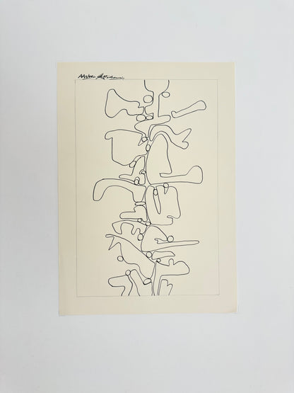Monochromatic Original Artwork No.210 - ARTHUR ALLAN WILSON, Scottish | 1944-2024