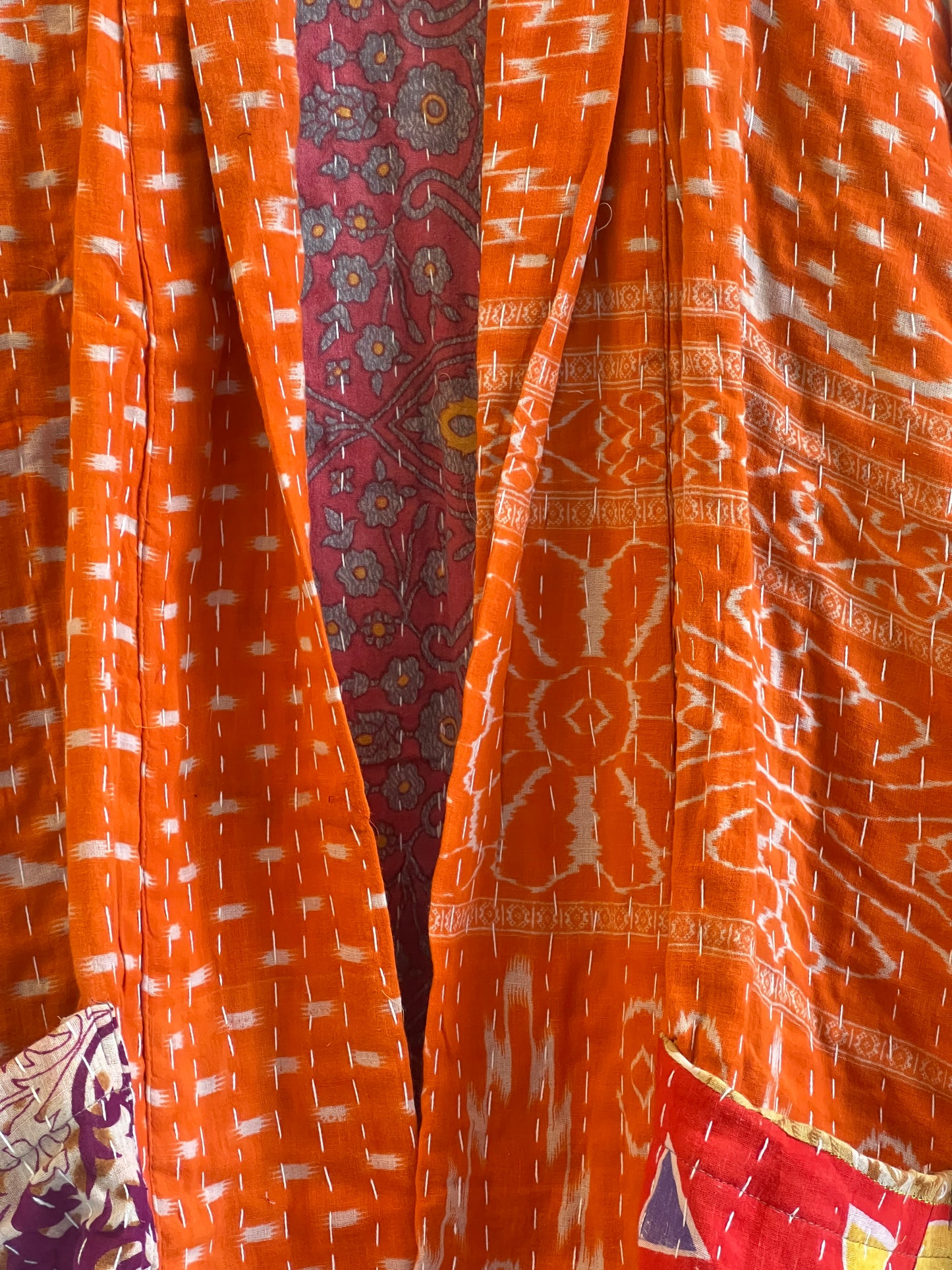 Vintage Cotton Kantha Jacket - No 14