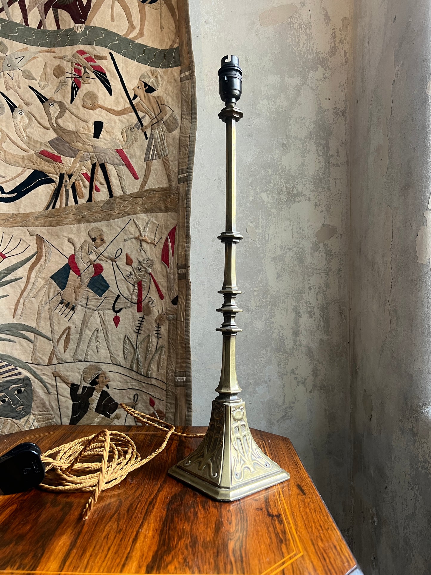 An Art Nouveau Table Lamp