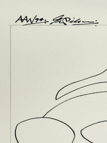 Monochromatic Original Artwork No.212 - ARTHUR ALLAN WILSON, Scottish | 1944-2024
