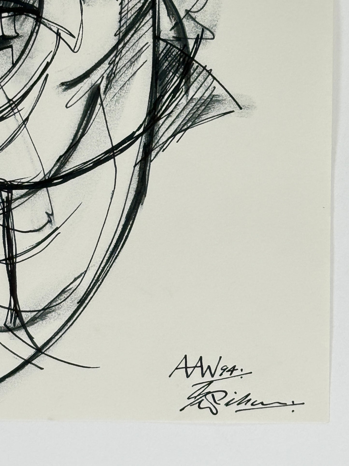 Monochromatic Original Artwork No.278 - ARTHUR ALLAN WILSON, Scottish | 1944-2024