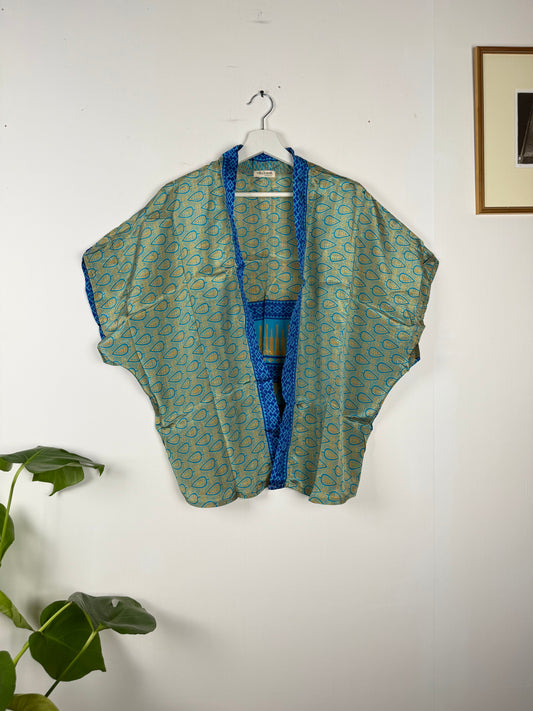Vintage Saree Silk Shrug Blouse