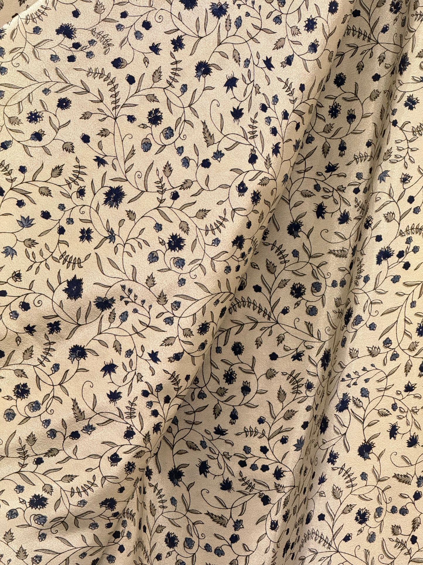 Vintage Pure Silk Saree Fabric