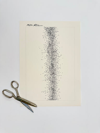 Monochromatic Original Artwork No.218 - ARTHUR ALLAN WILSON, Scottish | 1944-2024