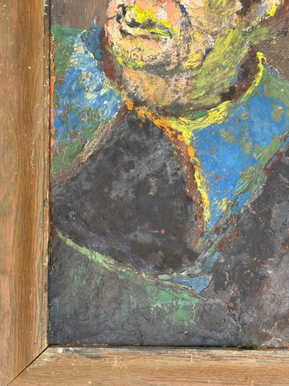 Portrait in Blue - Oxshott Pottery Estate - HENRY WREN