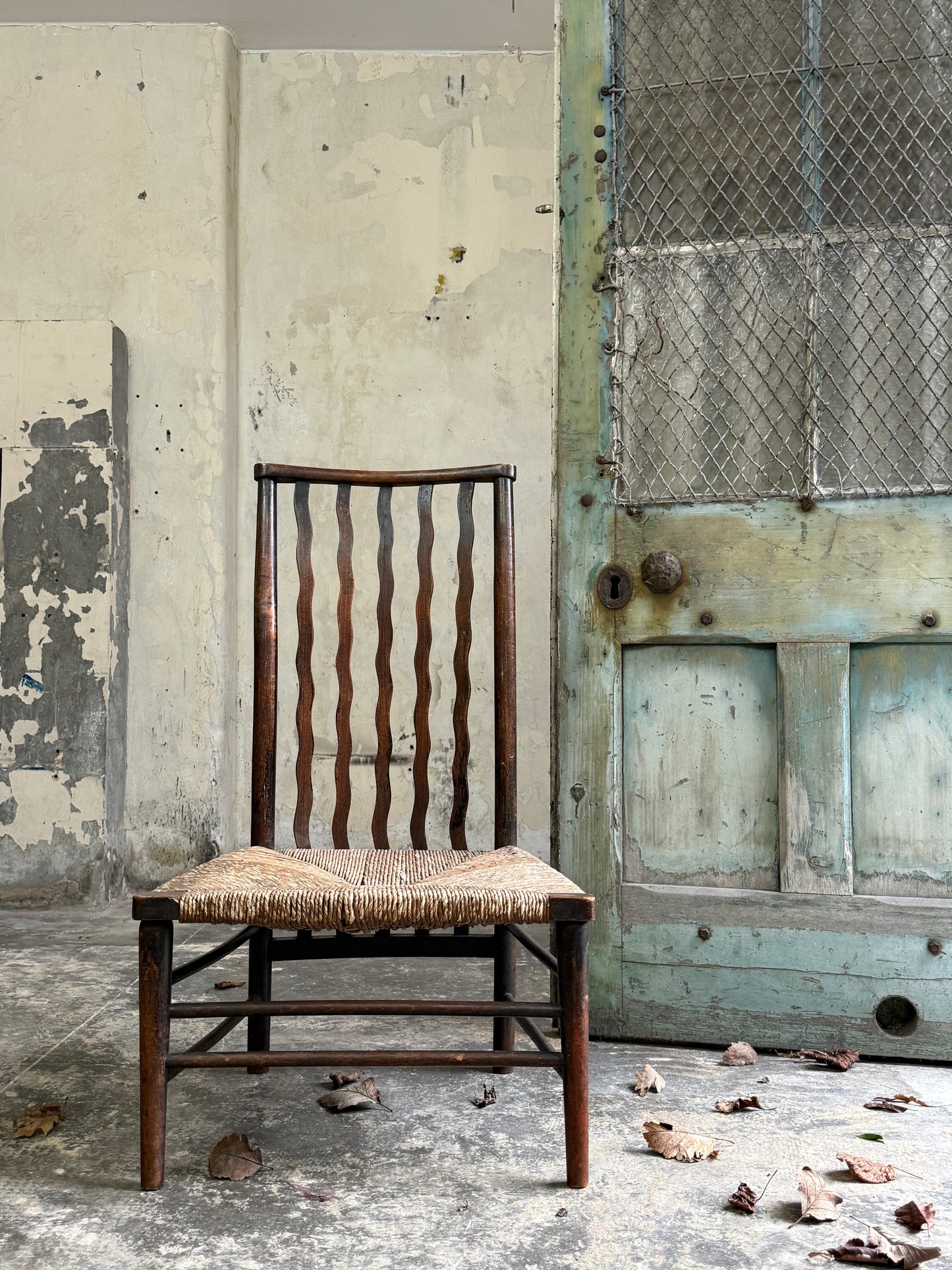 A Morris & Co for Liberty Arts and Crafts Lathback Chair