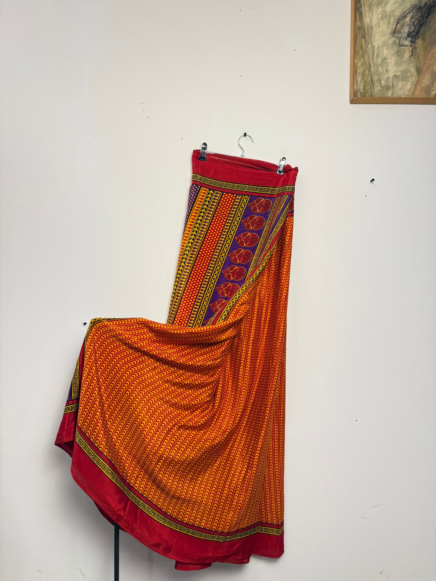 Vintage Pure Silk Saree Fabric