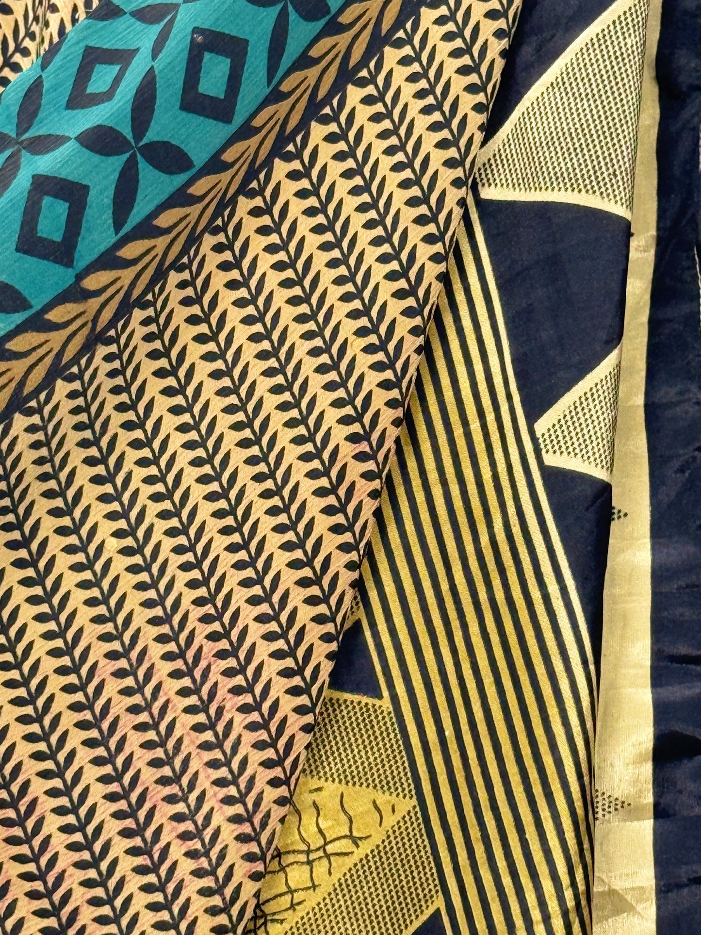 Vintage Saree Silk Wrap Skirt