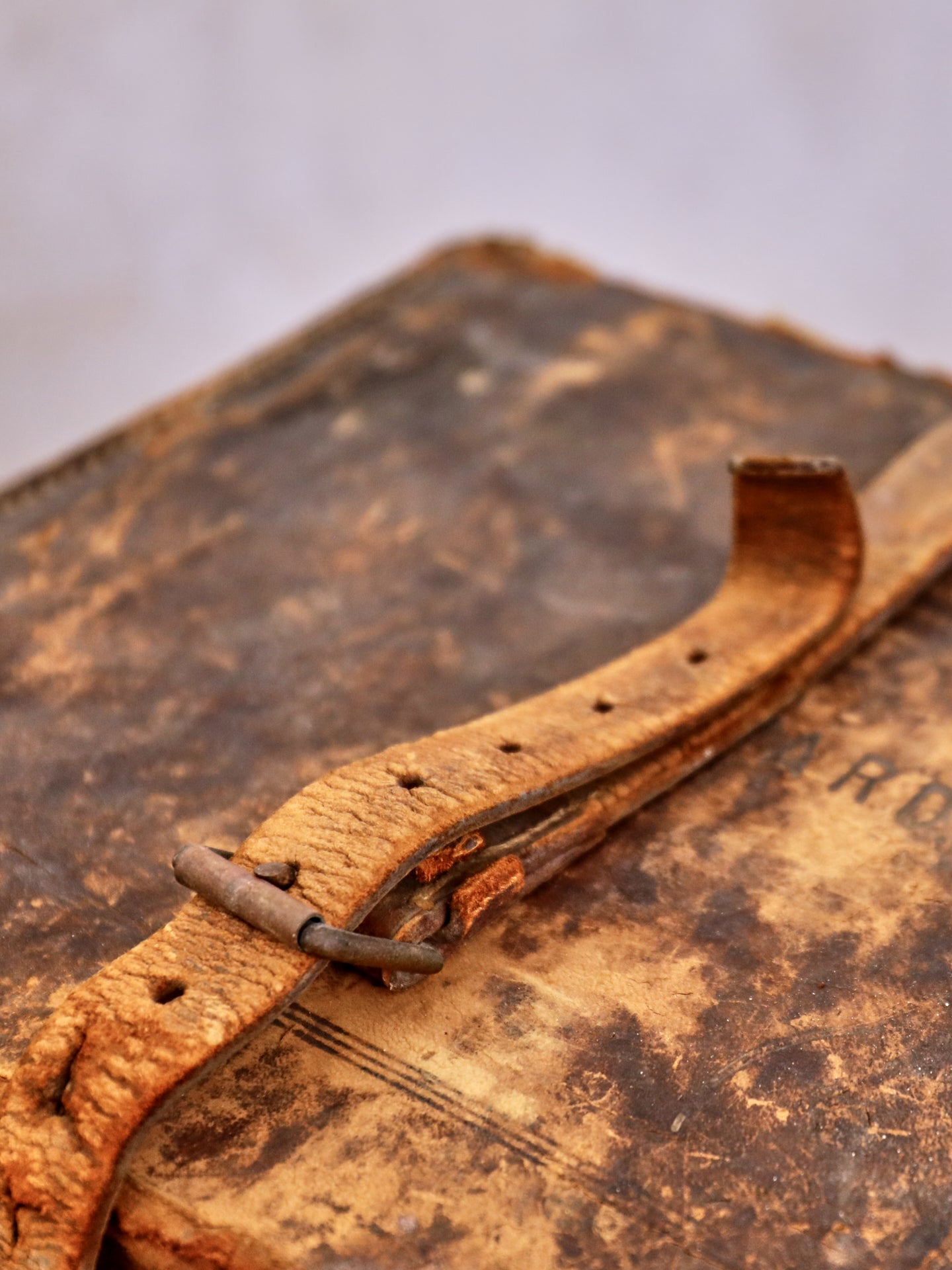 A Leather Correspondence Box in manner of Asprey of London c1860.