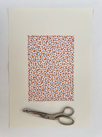 Pointillist Ink on Paper Original Artwork No.35 - ARTHUR ALLAN WILSON, Scottish | 1944-2024
