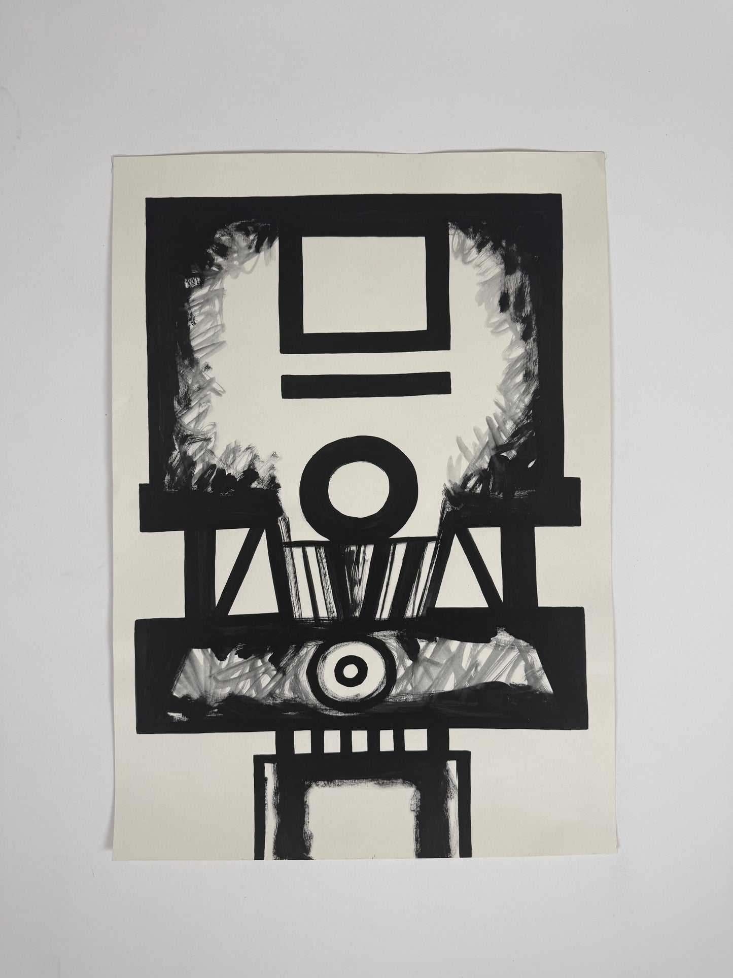 Monochromatic Original Artwork No.308- ARTHUR ALLAN WILSON, Scottish | 1944-2024