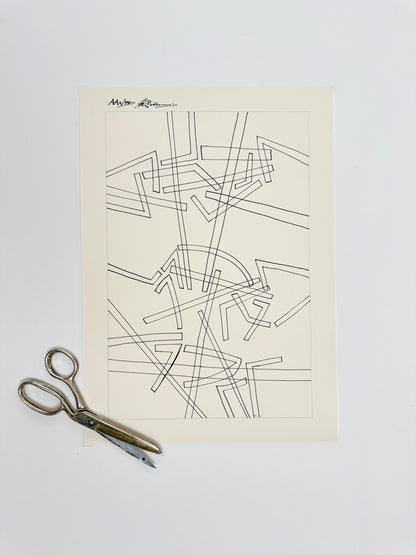 Monochromatic Original Artwork No.225 - ARTHUR ALLAN WILSON, Scottish | 1944-2024