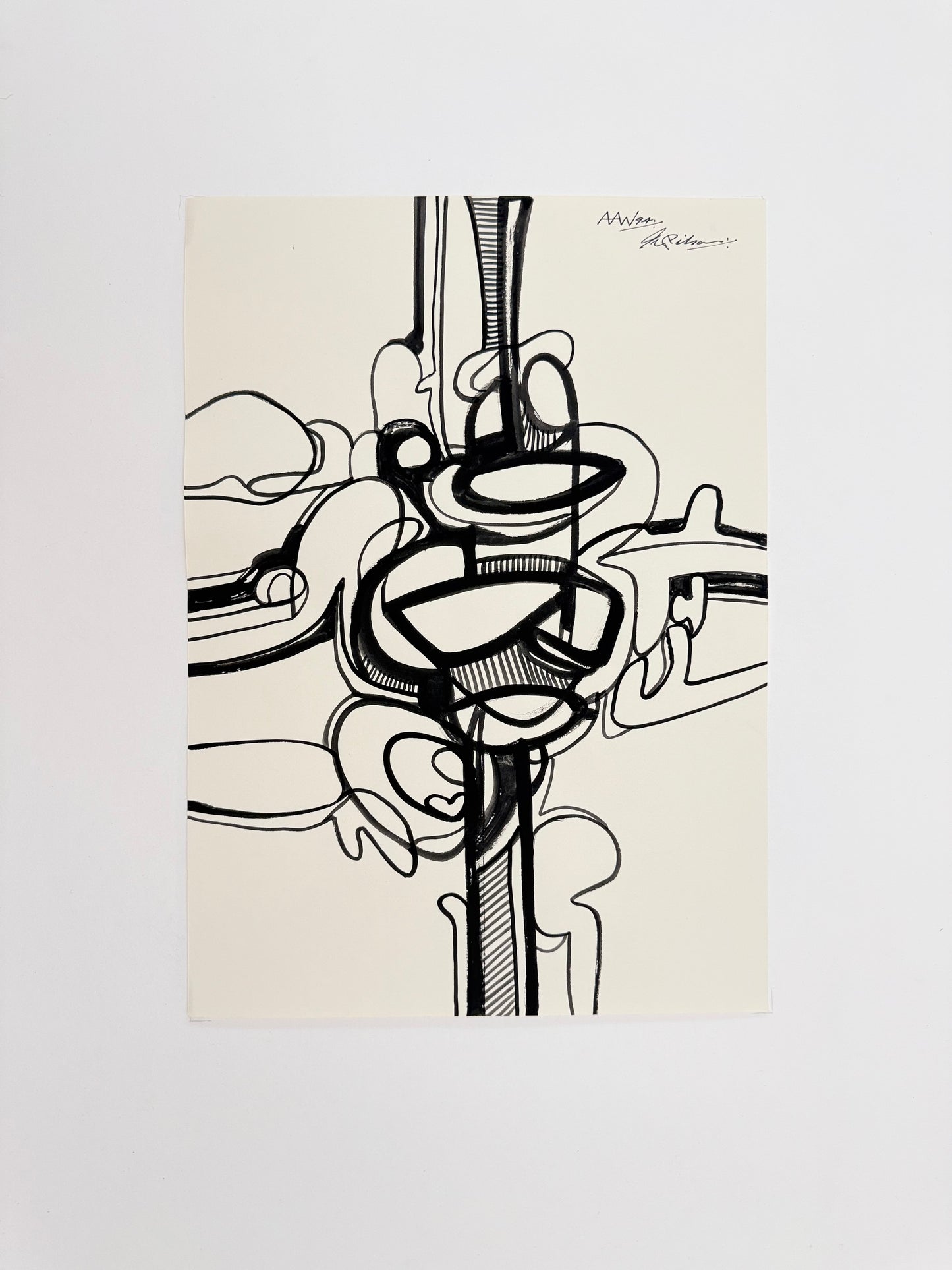 Monochromatic Original Artwork No.249 - ARTHUR ALLAN WILSON, Scottish | 1944-2024