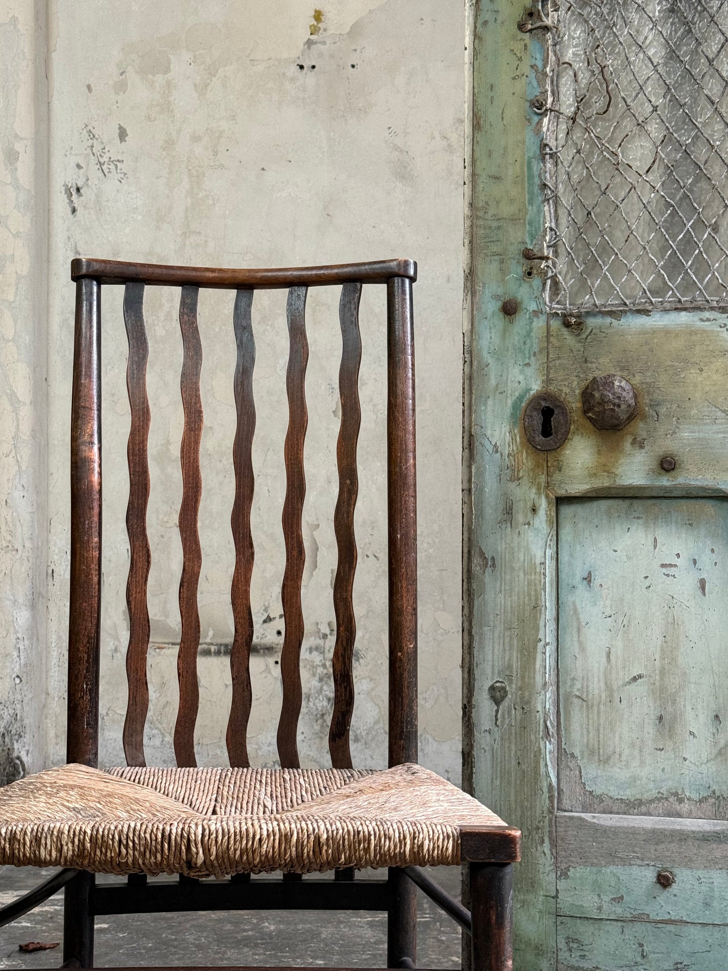 A Morris & Co for Liberty Arts and Crafts Lathback Chair