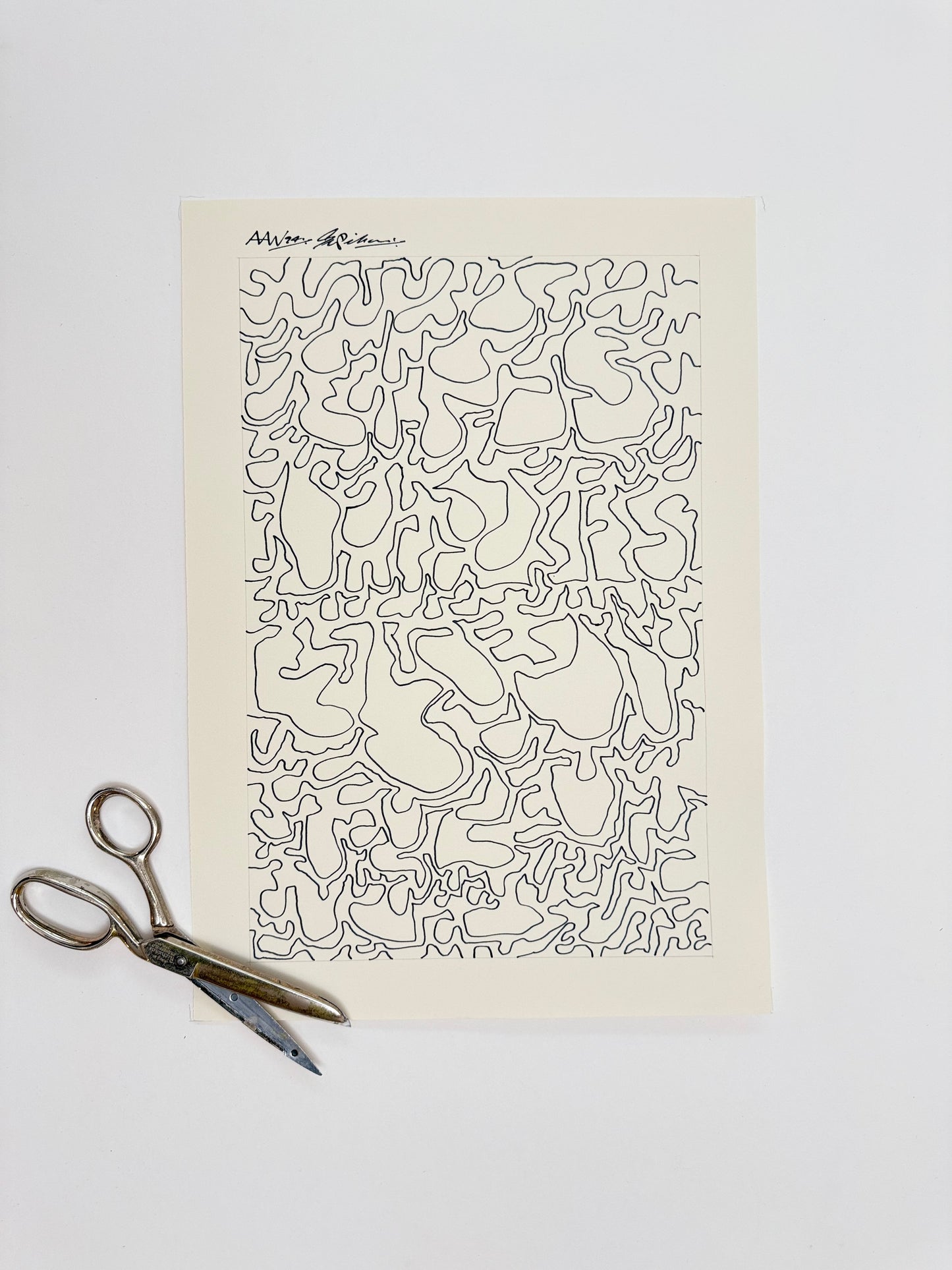 Monochromatic Original Artwork No.227- ARTHUR ALLAN WILSON, Scottish | 1944-2024