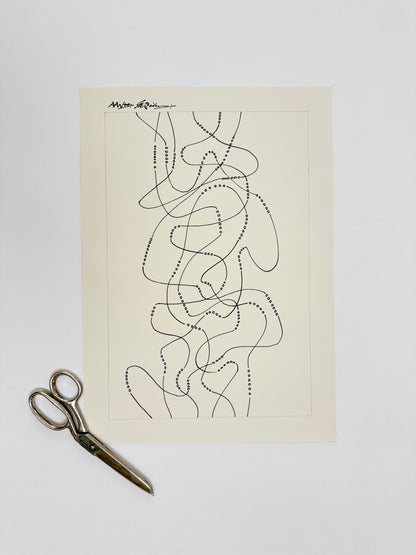 Monochromatic Original Artwork No.204 - ARTHUR ALLAN WILSON, Scottish | 1944-2024