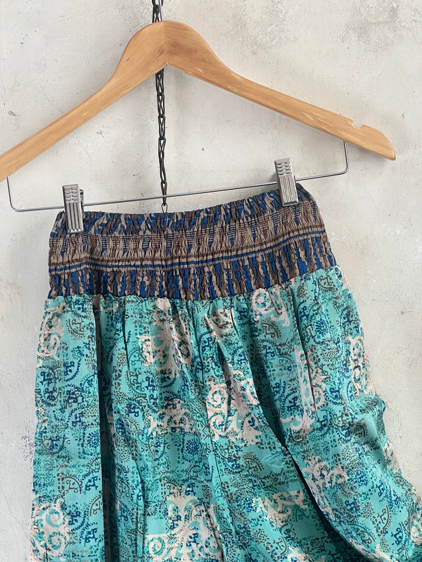 Vintage Saree Silk Trousers & Shirt Co-ordinated Set