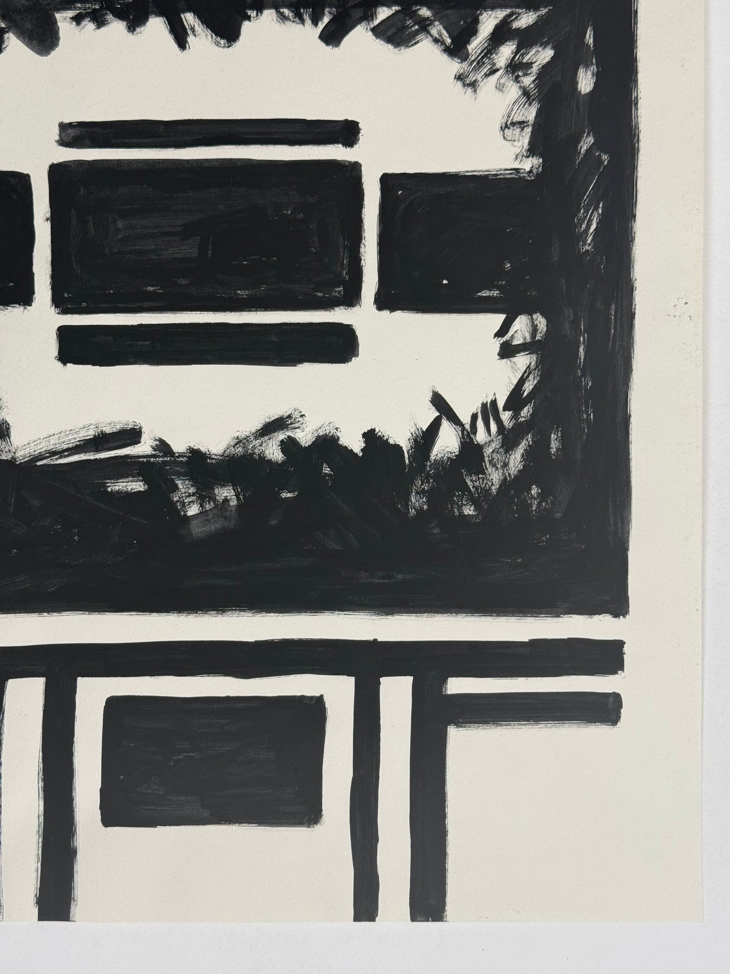 Monochromatic Original Artwork No.306- ARTHUR ALLAN WILSON, Scottish | 1944-2024