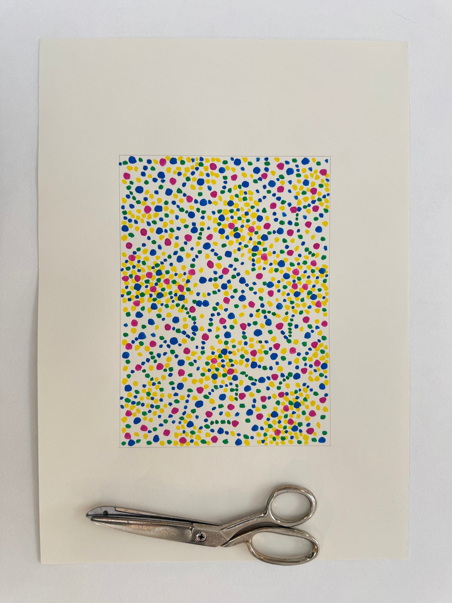 Pointillist Ink on Paper Original Artwork No.11 - ARTHUR ALLAN WILSON, Scottish | 1944-2024