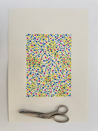 Pointillist Ink on Paper Original Artwork No.11 - ARTHUR ALLAN WILSON, Scottish | 1944-2024