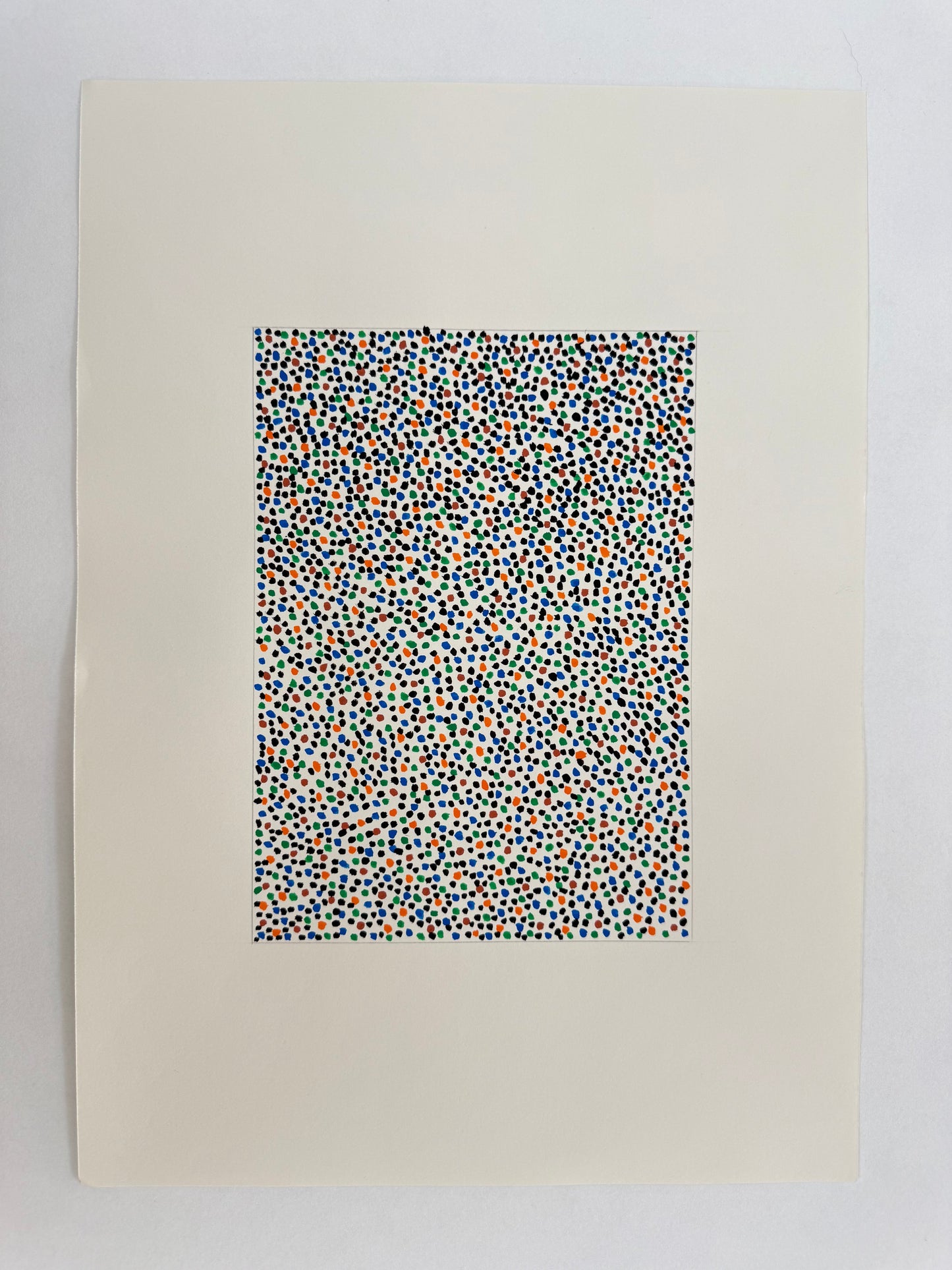 Pointillist Ink on Paper Original Artwork No.16- ARTHUR ALLAN WILSON, Scottish | 1944-2024