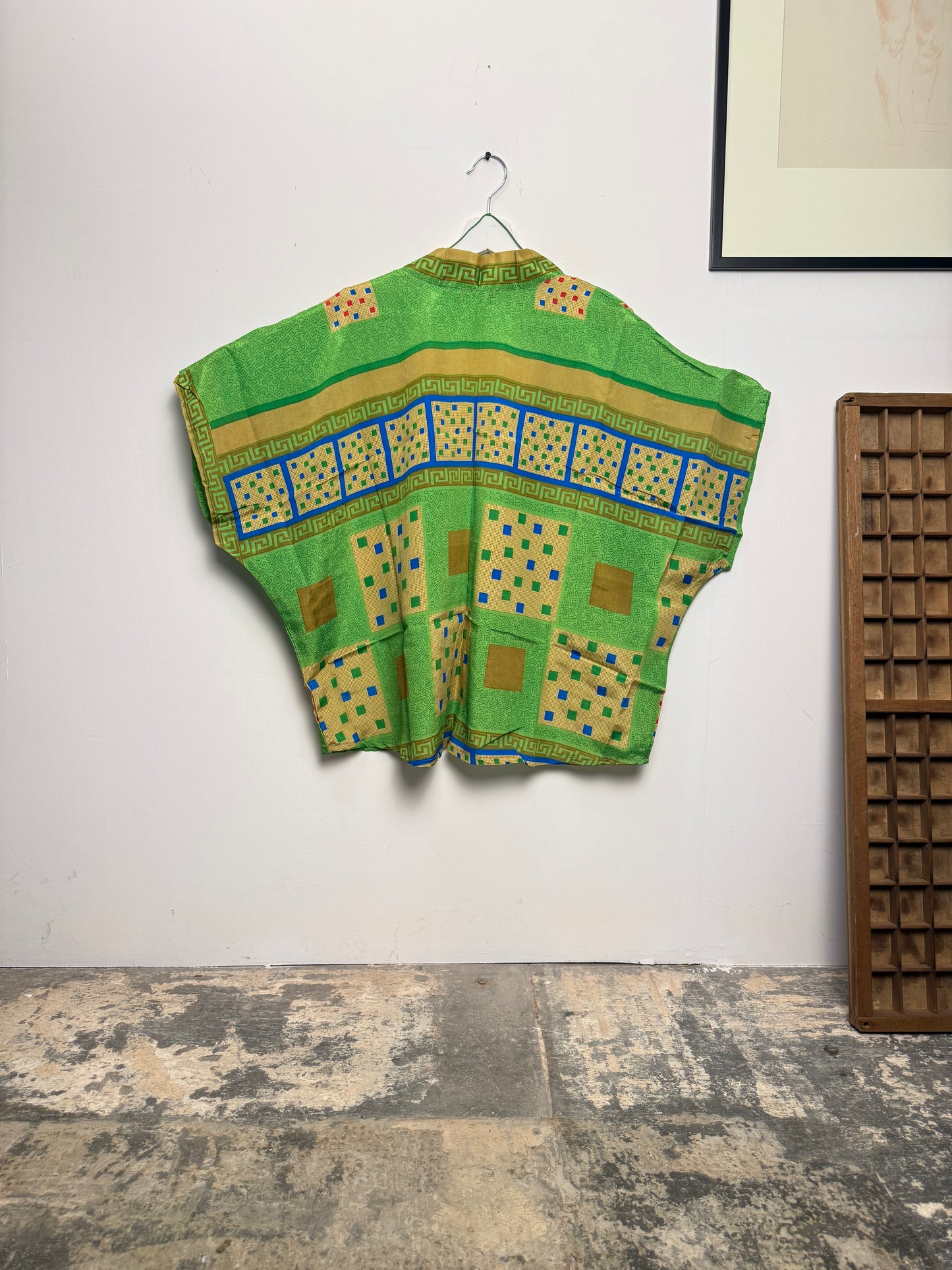 Vintage Saree Silk Shrug Blouse