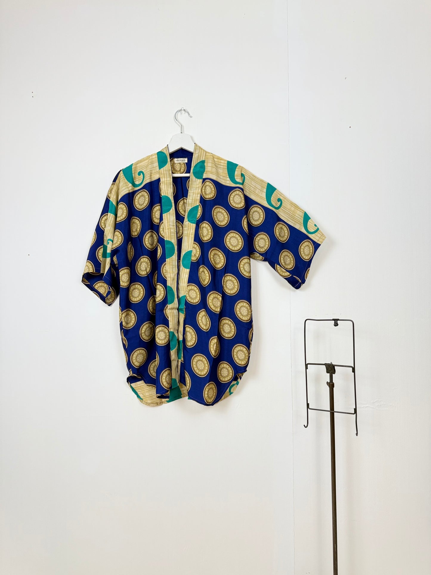 Vintage Saree Silk Trousers & Shirt Co-ordinated Set