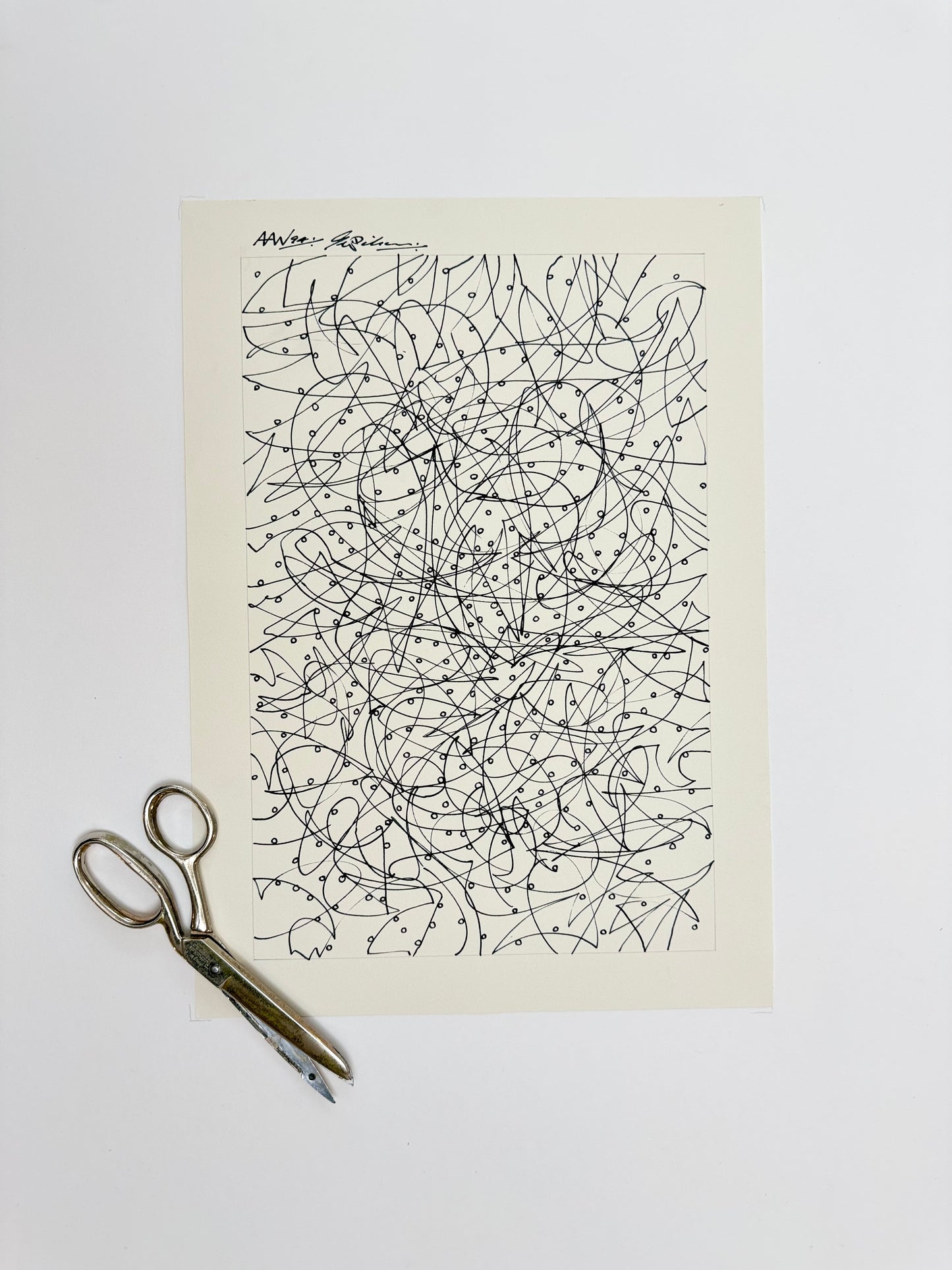 Monochromatic Original Artwork No.216 - ARTHUR ALLAN WILSON, Scottish | 1944-2024