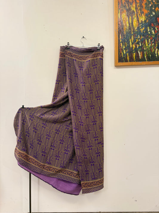 Vintage Pure Silk Saree Fabric
