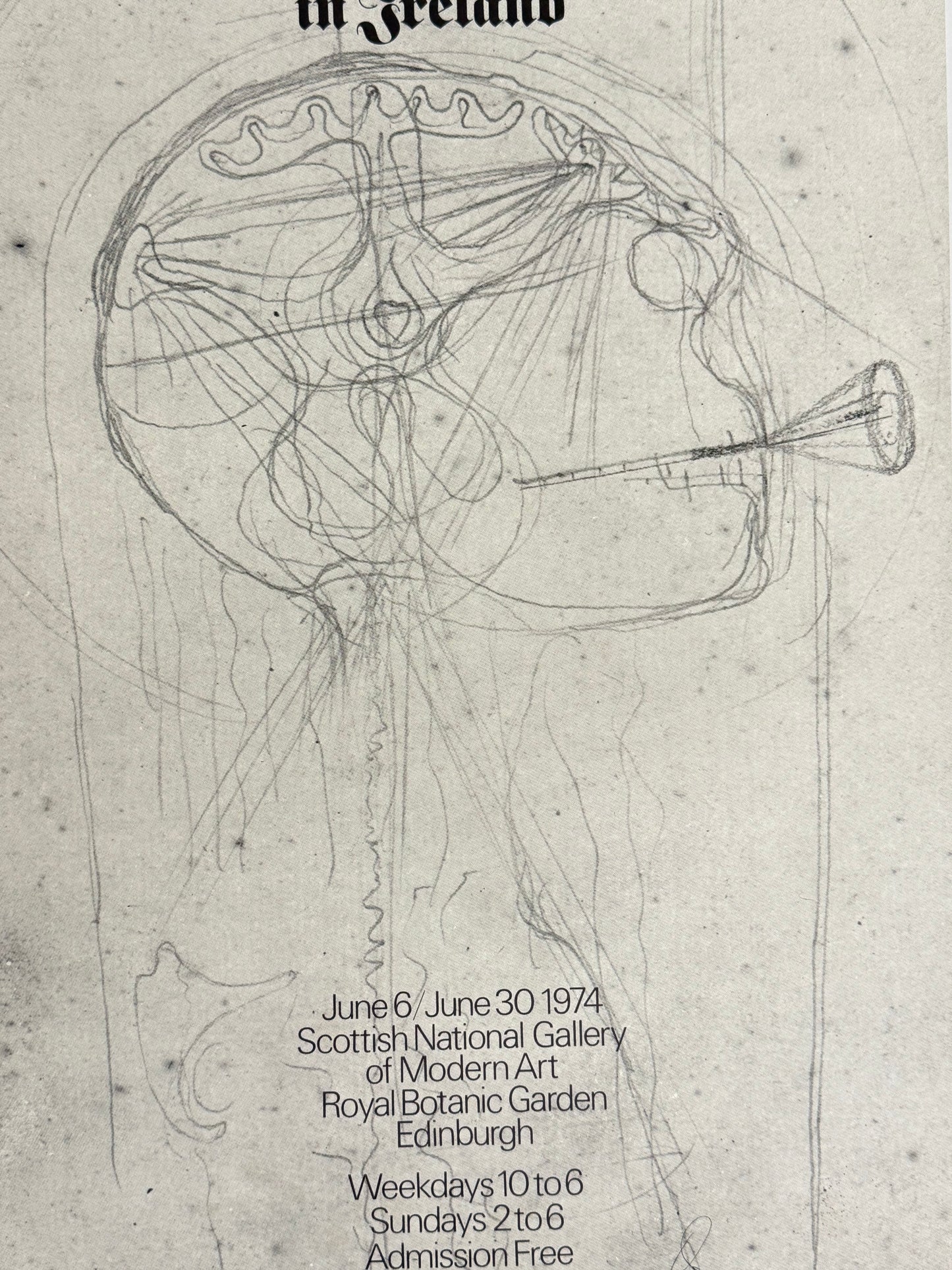 JOSEPH BEUYS: The secret block for a secret person in Ireland | Art Poster