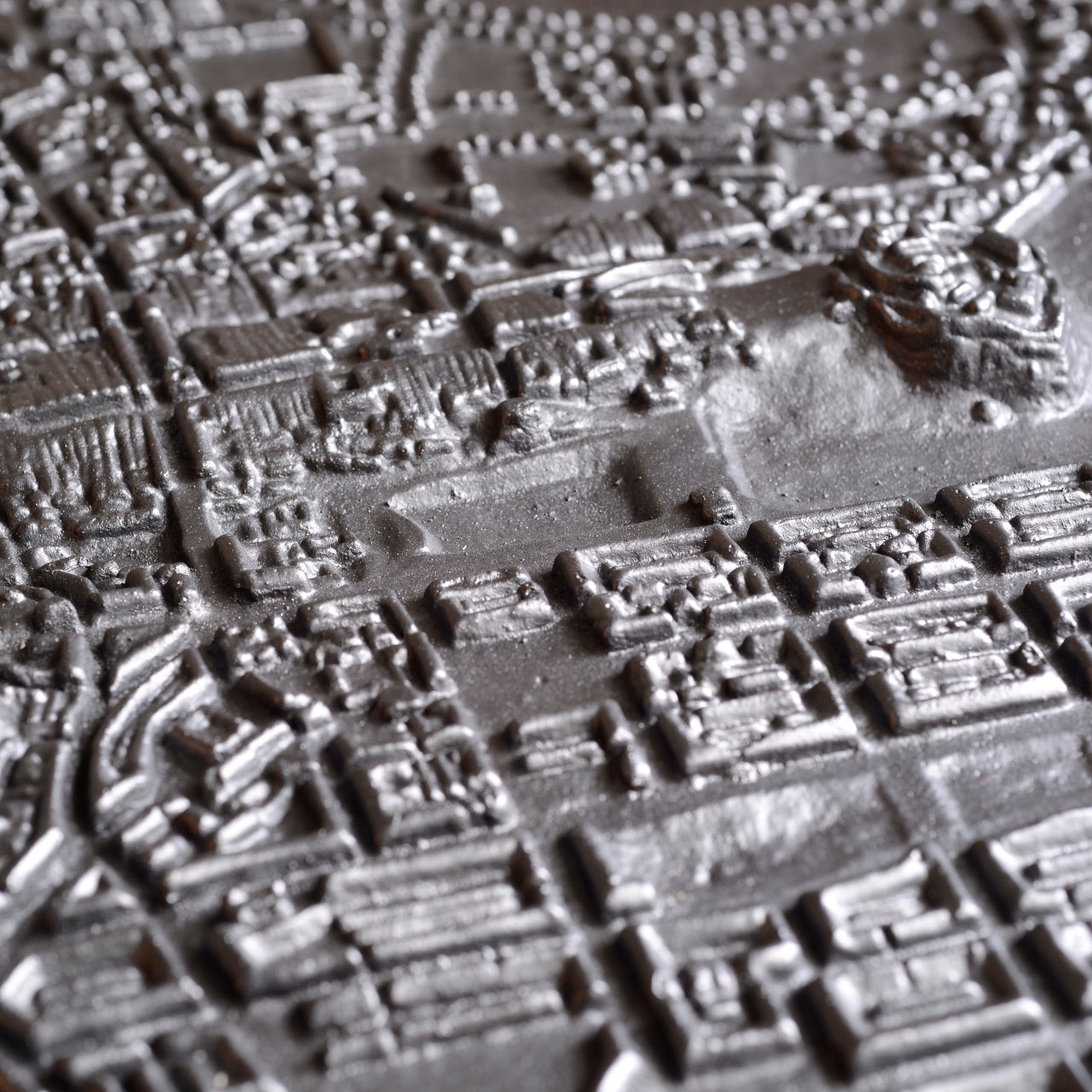 A Cast Iron Street Map of 1830s Edinburgh