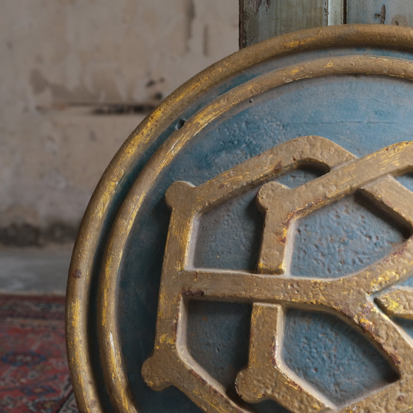 19thC Cast Iron Industrial Sign