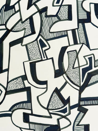 Monochromatic Original Artwork No.244 - ARTHUR ALLAN WILSON, Scottish | 1944-2024