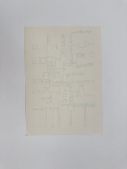 Monochromatic Original Artwork No.209 - ARTHUR ALLAN WILSON, Scottish | 1944-2024