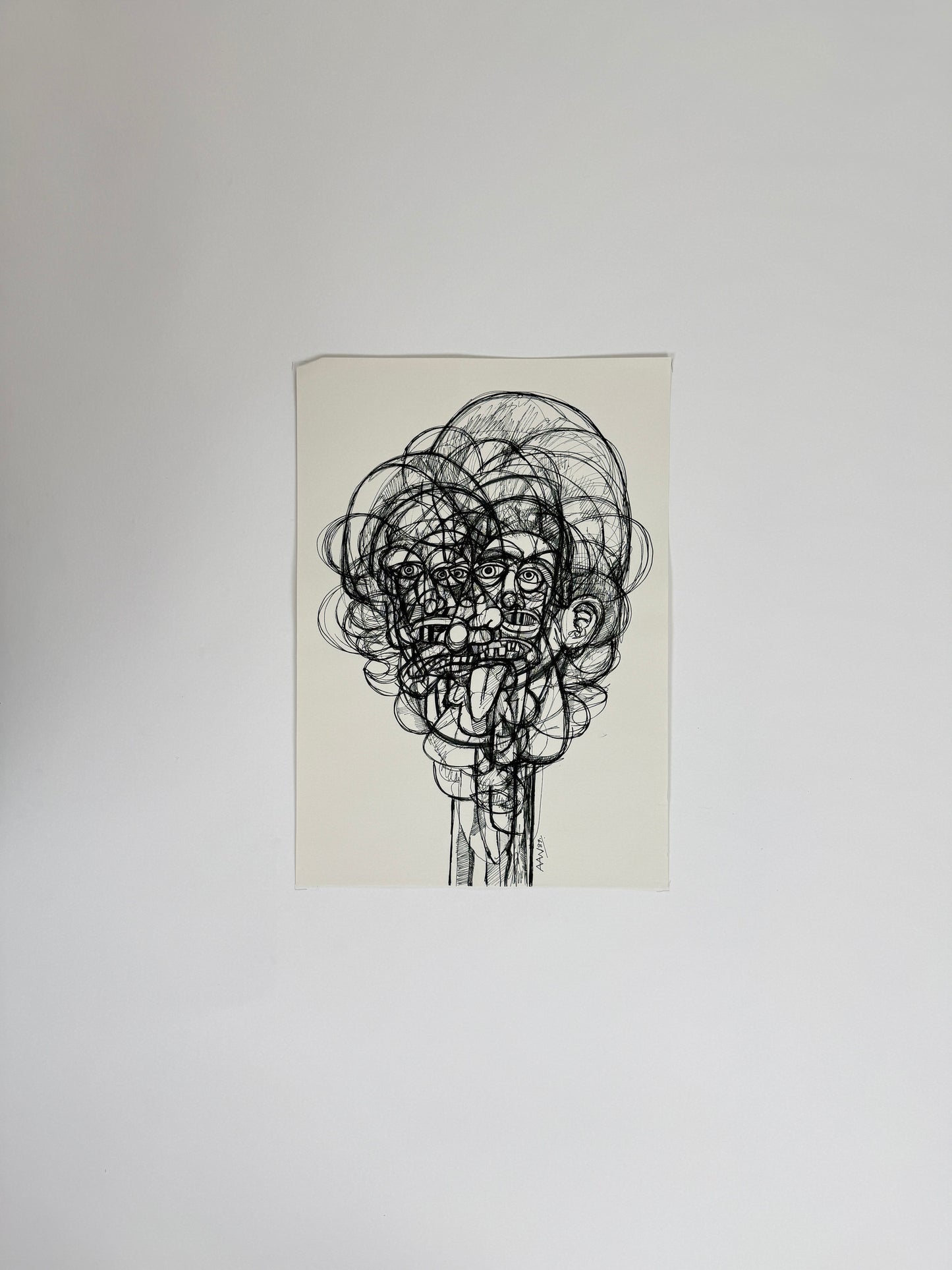 Monochromatic Original Artwork No.274 - ARTHUR ALLAN WILSON, Scottish | 1944-2024