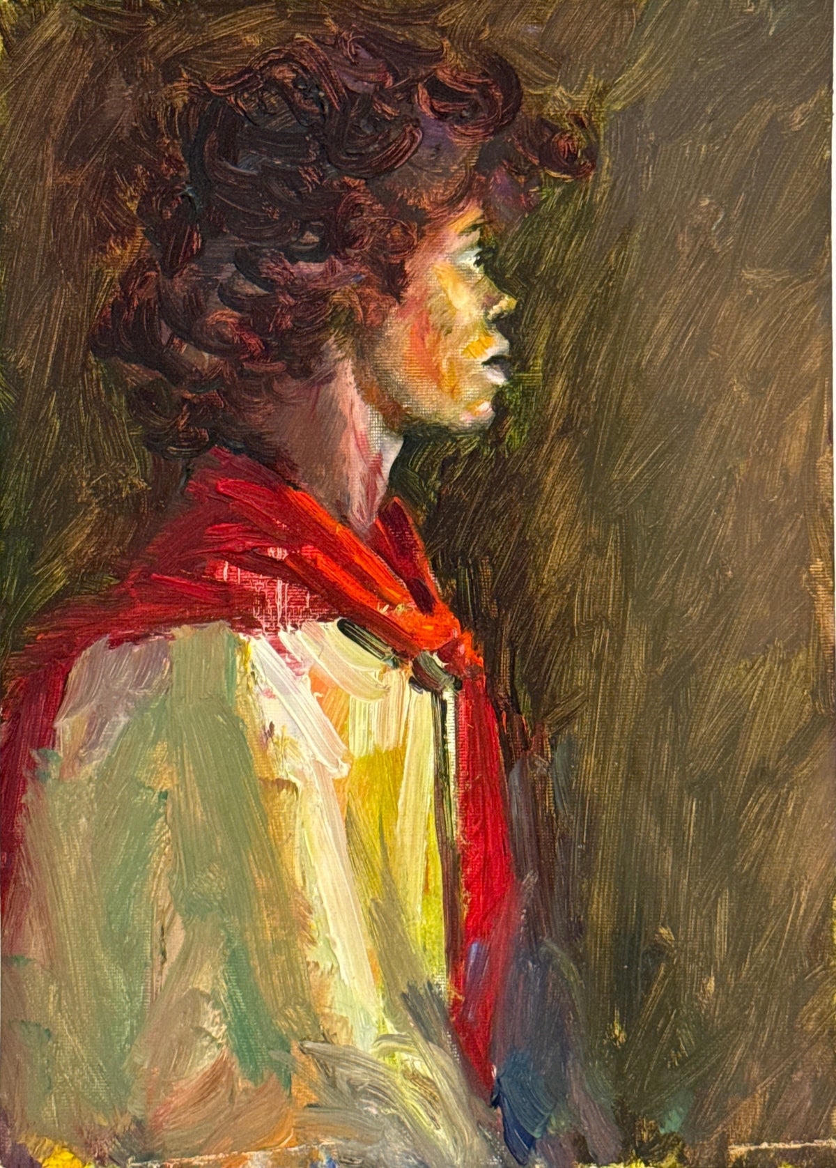 Woman in Profile